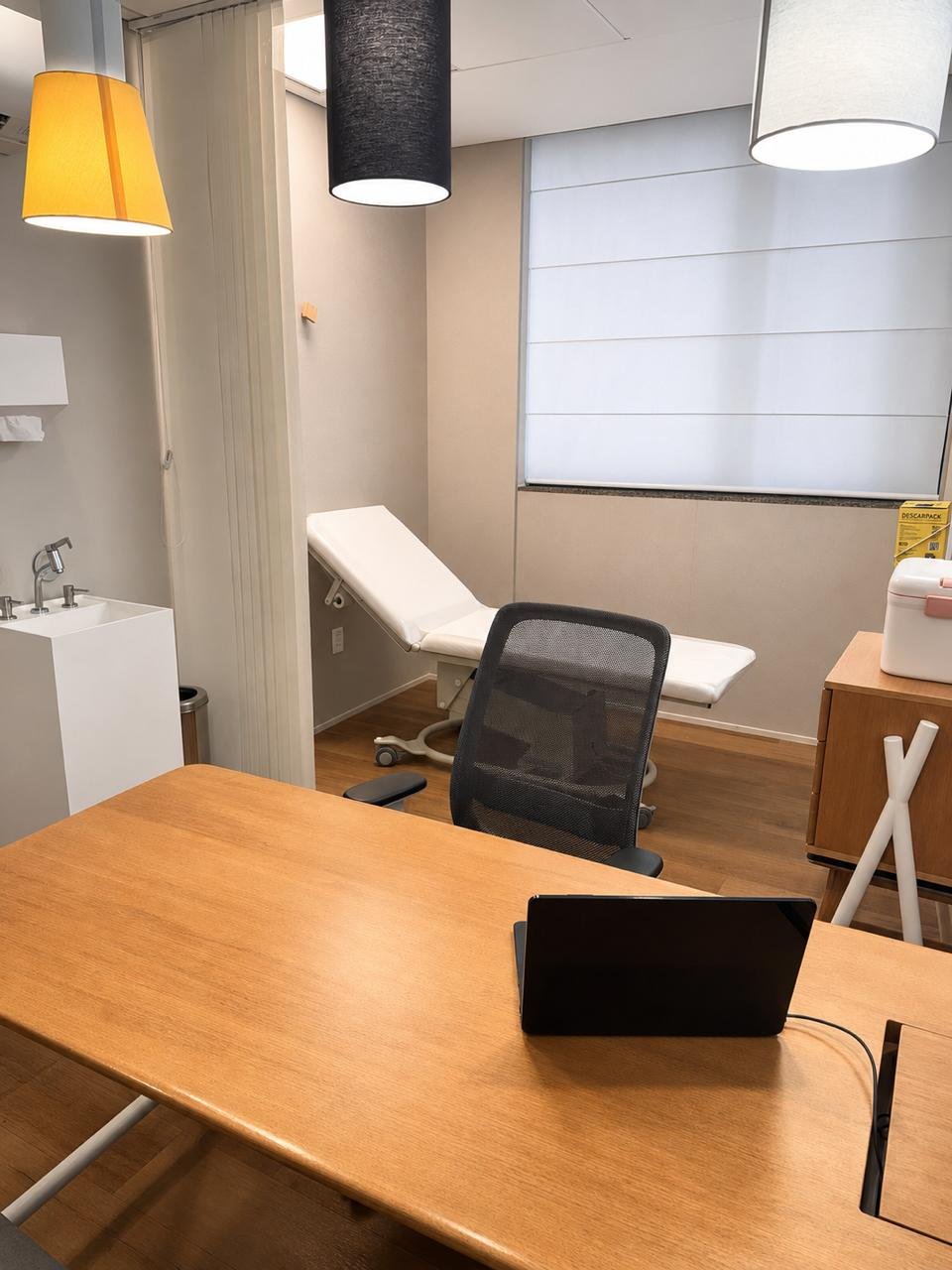 Ambiente de atendimento do consultório